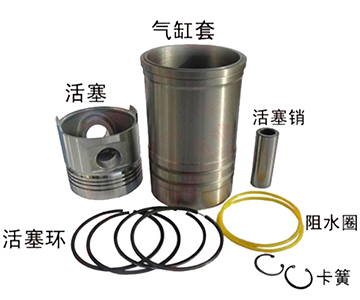AFRICAN ACCESSORIES SERIES CYLINDER SLEEVE SIX COMPONENTS
